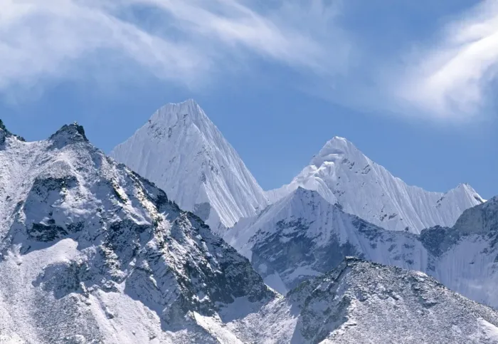 Framed Print : Khumbu Valley Framed Print : Khumbu Valley