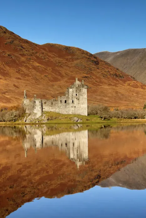 Framed Print : Kilchurne Castle Reflecting in Loch Awe, Strathclyde Region, Scotland Framed Print : Kilchurne Castle Reflecting in Loch Awe, Strathclyde Region, Scotland