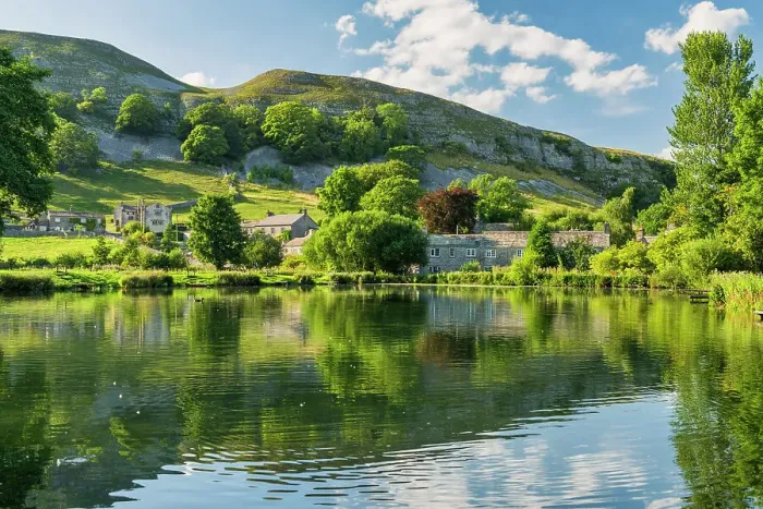 Framed Print : Kilnsey Trout Lake, Kilnsey, Yorkshire Dales National Park, North Yorkshire, England Framed Print : Kilnsey Trout Lake, Kilnsey, Yorkshire Dales National Park, North Yorkshire, England
