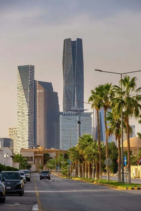 Framed Print : King Abdullah Financial District (KAFD), Riyadh, Saudi Arabia