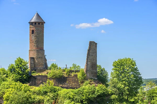Kirkel castle ruin, Saarland, Germany