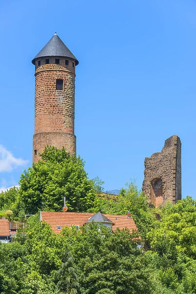 Kirkel castle ruin, Saarland, Germany