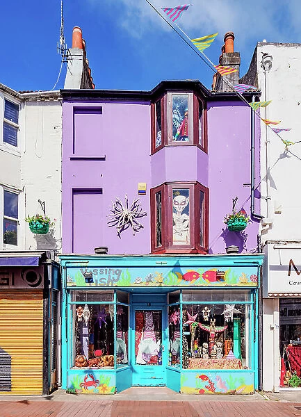 Kissing Fish Gift Shop, 18 Gardner St, Brighton, City of Brighton and Hove, East Sussex, England, United Kingdom