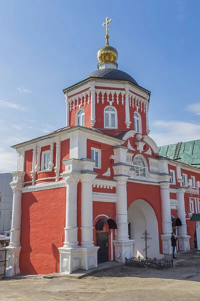 Kizichesky Vvedensky Monastery church, 18th century, Kazan, Tatarstan, Russia