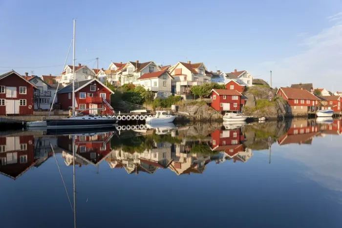 Framed Print : Klaadesholmen, Tjorn Island, Bohuslaen, Swedish west coast Framed Print : Klaadesholmen, Tjorn Island, Bohuslaen, Swedish west coast