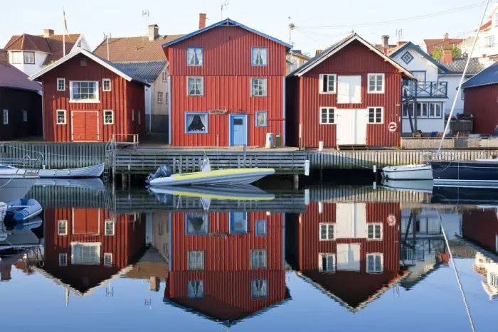 Framed Print : Klaadesholmen, Tjorn Island, Bohuslaen, Swedish west coast Framed Print : Klaadesholmen, Tjorn Island, Bohuslaen, Swedish west coast