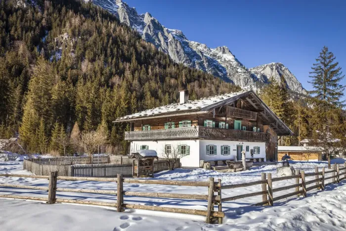 Framed Print : Klausbach House in the Klausbach valley near Ramsau, Upper Bavaria, Bavaria, Germany Framed Print : Klausbach House in the Klausbach valley near Ramsau, Upper Bavaria, Bavaria, Germany