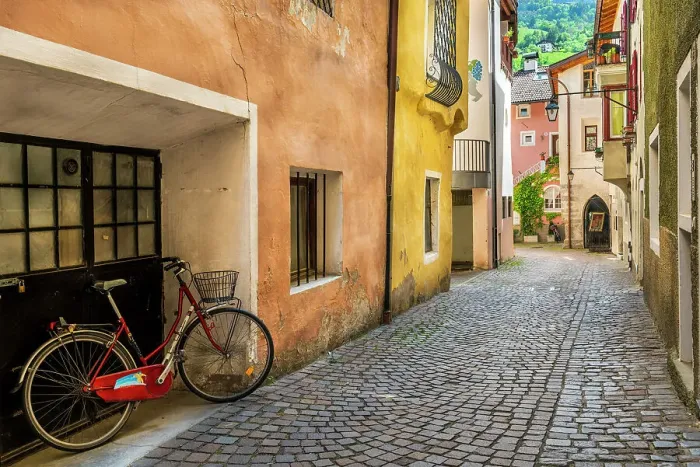 Framed Print : Klausen-Chiusa, Alto Adige-South Tyrol, Italy Framed Print : Klausen-Chiusa, Alto Adige-South Tyrol, Italy