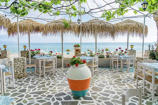 Klimatis Restaurant, Lourdas, Kefalonia, Ionian Islands, Greek Islands, Greece