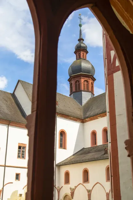 Framed Print : Kloster Eberbach (Eberbach Monastery), Eichberg, Rhineland-Palatinate, Germany
