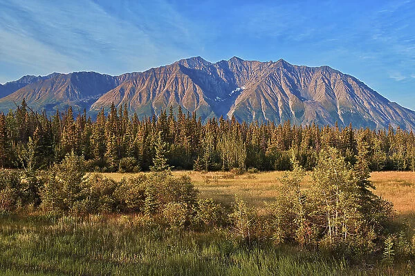 Kluane Ranges, the easternmost of the St Elias Mountains. Kluane National Park, Yukon, Canada Kluane National Park, Yukon, Canada