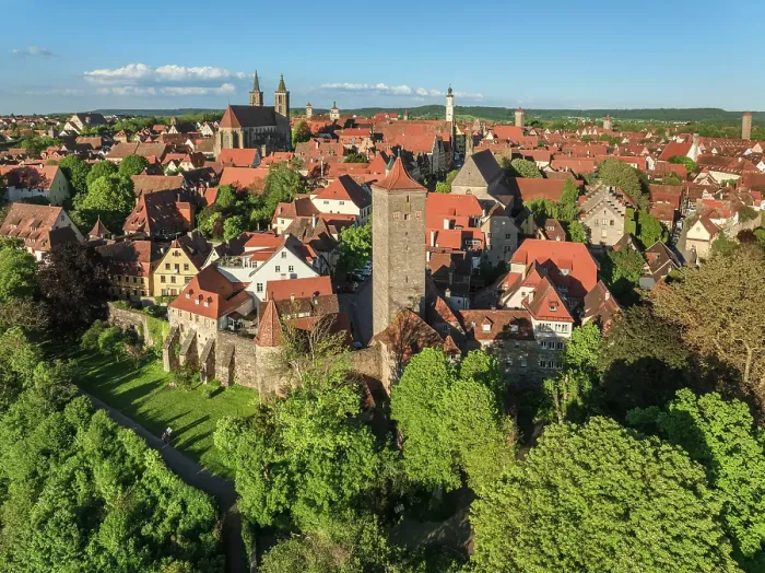 Framed Print : Kobolzeller Tor Gate and St.Jakobs church; Rothenburg ob der Tauber, Middle Franconia, Romantic road, Tauber valley, Bavaria, Germany Framed Print : Kobolzeller Tor Gate and St.Jakobs church; Rothenburg ob der Tauber, Middle Franconia, Romantic road, Tauber valley, Bavaria, Germany