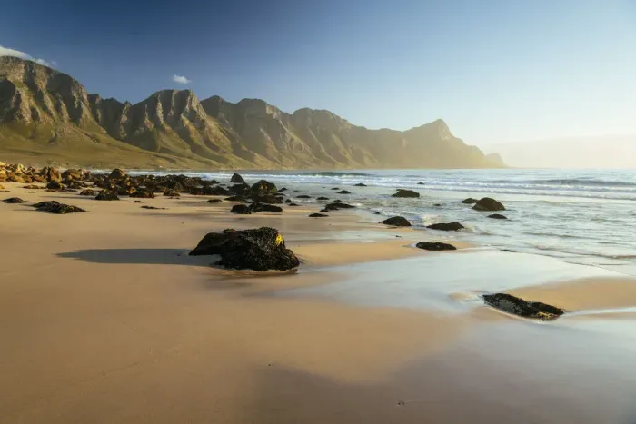 Framed Print : Kogel Bay beach, Western Cape, South Africa Framed Print : Kogel Bay beach, Western Cape, South Africa