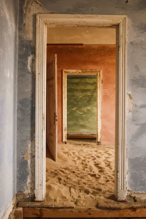 Framed Print : Kolmanskop; Luderitz; Namibia; Southern Africa