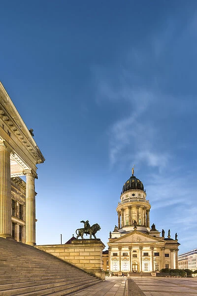 Konzerthaus and Franzosischer Dom, Gendarmenmarkt, Berlin, Germany