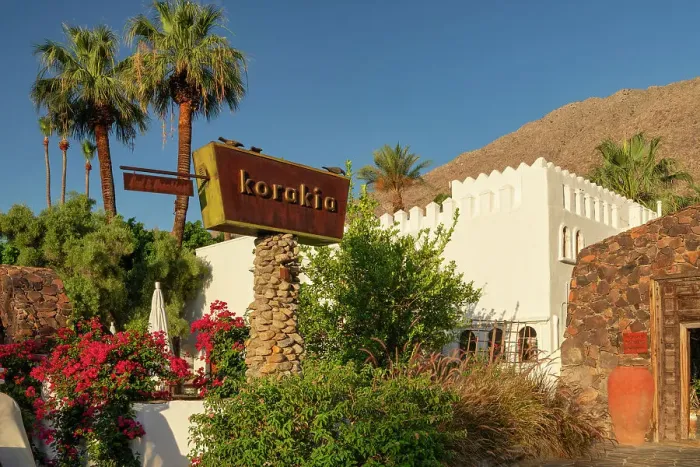 Framed Print : Korakia Boutique Hotel, Palm Springs, California, USA