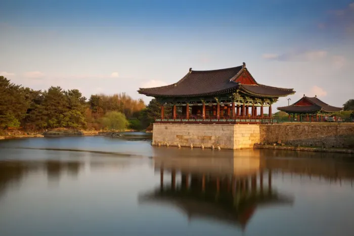 Framed Print : Korea, Gyeongsangbuk-do, Gyeongju, Anapji Pond Framed Print : Korea, Gyeongsangbuk-do, Gyeongju, Anapji Pond