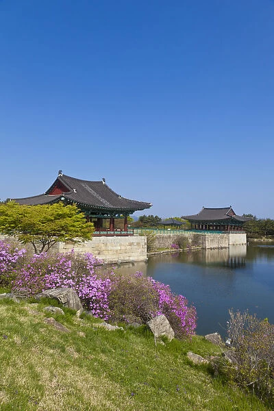 Korea, Gyeongsangbuk-do, Gyeongju, Anapji Pond
