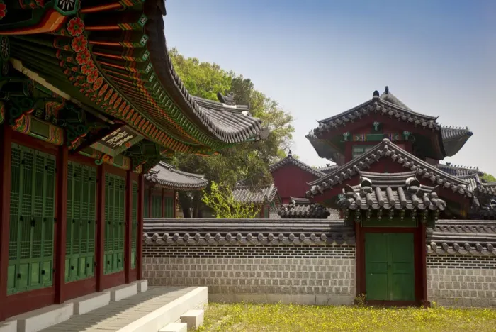 Framed Print : Korea, Seoul, Changdeok Palace Framed Print : Korea, Seoul, Changdeok Palace