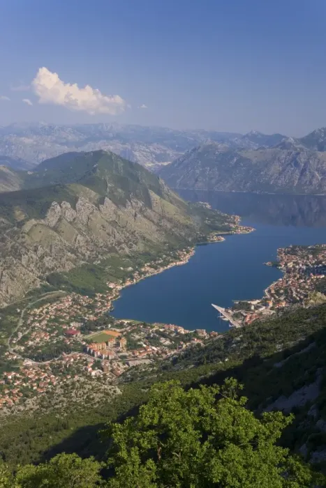 Framed Print : Kotor, Bay of Kotorska, Adriatic coast, Montenegro