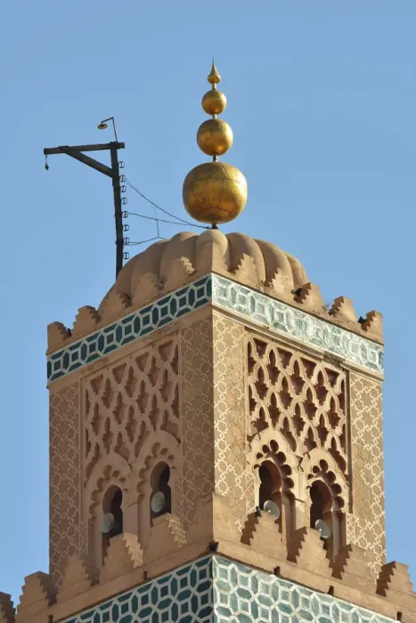 Framed Print : The Koutoubia minaret, 77 metres (253 ft) in height