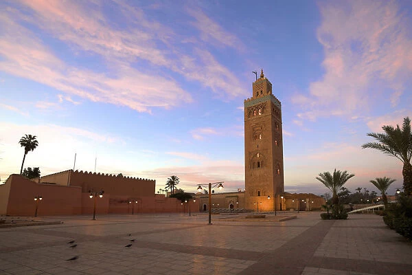 Koutoubia Mosque, Marrakech, Morocco, North Africa