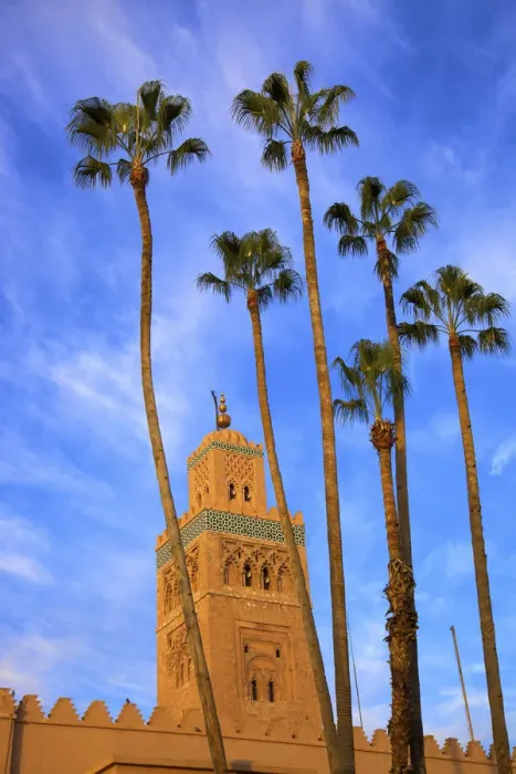 Framed Print : Koutoubia Mosque, Marrakech, Morocco, North Africa