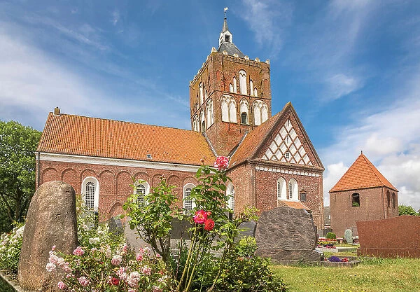 Kreuzkirche Pilsum, Krummhoern, East Frisia, Lower Saxony, Germany