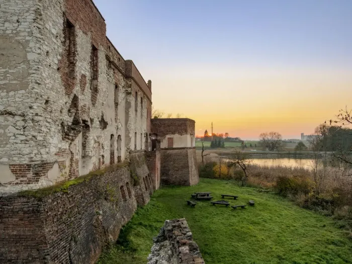 Framed Print : Krupe Castle at sunset, Lublin Voivodeship, Poland Framed Print : Krupe Castle at sunset, Lublin Voivodeship, Poland
