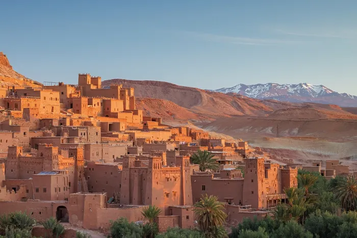 Framed Print : Ksar of Ait Ben Haddou and the Atlas Mountains, Ouarzazate, Morocco Framed Print : Ksar of Ait Ben Haddou and the Atlas Mountains, Ouarzazate, Morocco