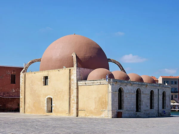 Kucuk Hasan Mosque, City of Chania, Crete, Greece