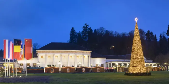 Framed Print : Kurhaus and Christmas Market at dusk, Baden-Baden, Baden-WAorttemberg, Germany Framed Print : Kurhaus and Christmas Market at dusk, Baden-Baden, Baden-WAorttemberg, Germany