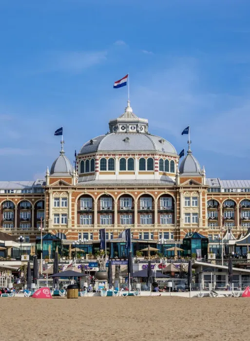 Framed Print : Kurhaus of Scheveningen, The Hague, South Holland, The Netherlands Framed Print : Kurhaus of Scheveningen, The Hague, South Holland, The Netherlands