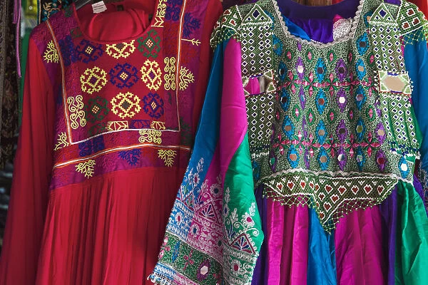 Kuwait, Kuwait City, Embroidered Dresses Embroidered, Dress at Souk Marbarakia
