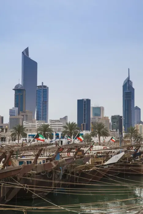 Framed Print : Kuwait, Kuwait City, Old Ships port
