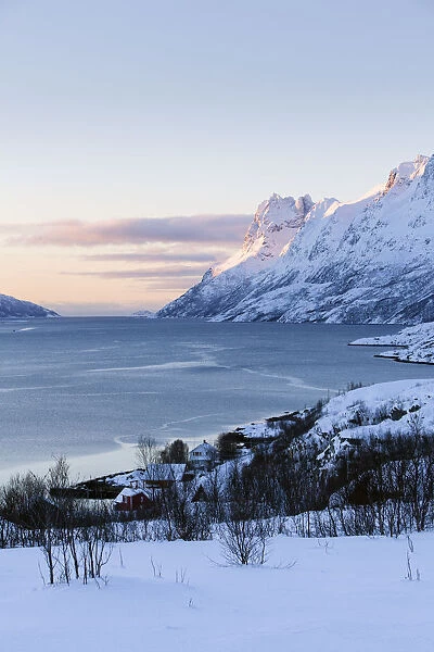 Kvaloya Island, Ersfjorden, Troms region, Norway