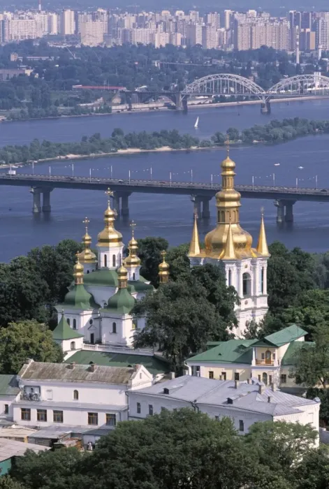 Framed Print : Kyiv-Pechersk Lavra monastery