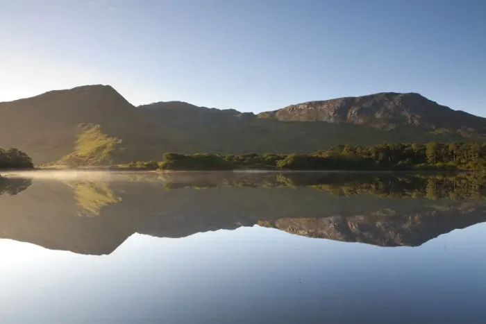 Framed Print : Kylemore Lake, Connemara National Park, Connemara, Co. Galway, Ireland
