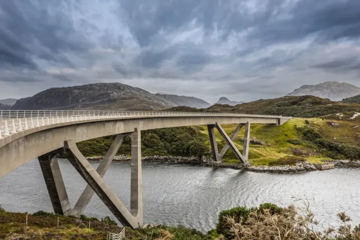 Framed Print : Kylesku Bridge, Sutherland, Highlands, Scotland, United Kingdom Framed Print : Kylesku Bridge, Sutherland, Highlands, Scotland, United Kingdom