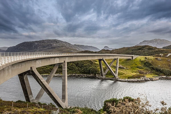 Kylesku Bridge, Sutherland, Highlands, Scotland, United Kingdom