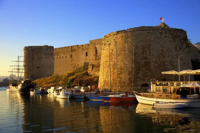 Framed Print : Kyrenia Castle and Harbour, Kyrenia, North Cyprus Framed Print : Kyrenia Castle and Harbour, Kyrenia, North Cyprus
