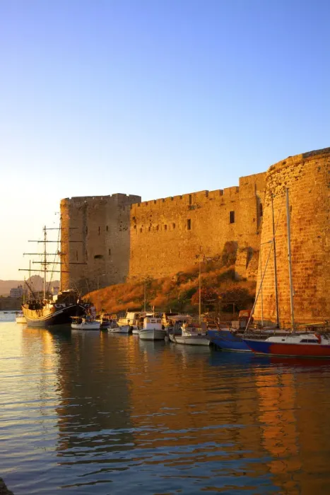 Framed Print : Kyrenia Castle and Harbour, Kyrenia, North Cyprus Framed Print : Kyrenia Castle and Harbour, Kyrenia, North Cyprus