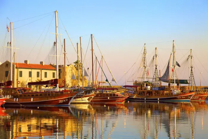 Framed Print : Kyrenia Harbour, Kyrenia, North Cyprus Framed Print : Kyrenia Harbour, Kyrenia, North Cyprus