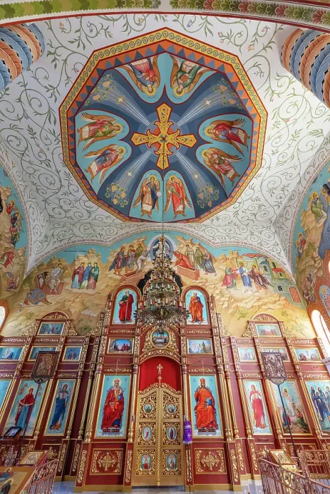 Framed Print : Kyrgyzstan, Bishkek, Holy Resurrection Cathedral