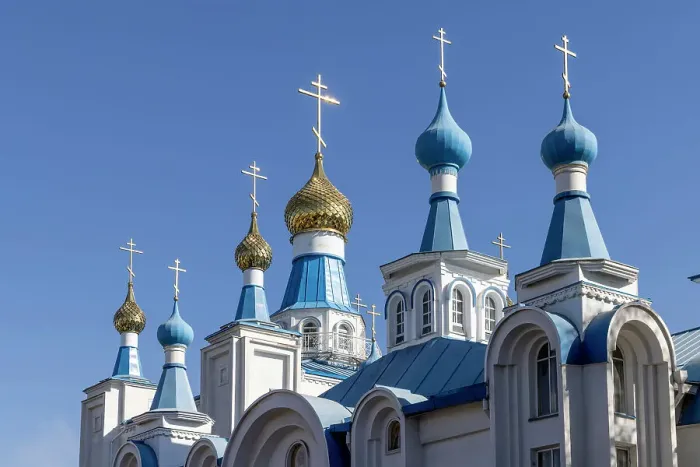 Framed Print : Kyrgyzstan, Bishkek, Holy Resurrection Cathedral