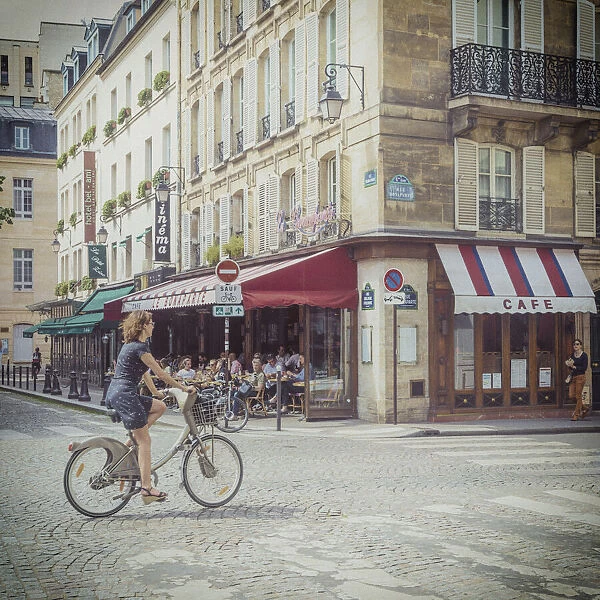 La Bonaparte cafe, Boulevard St Germain, Rive Gauche, Paris, France