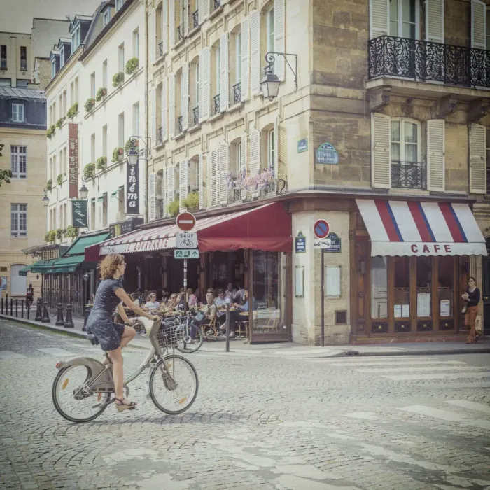 Framed Print : La Bonaparte cafe, Boulevard St Germain, Rive Gauche, Paris, France Framed Print : La Bonaparte cafe, Boulevard St Germain, Rive Gauche, Paris, France