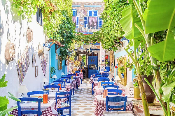 La Casa restaurant, Rhodes Town, Rhodes, Dodecanese Islands, Greece