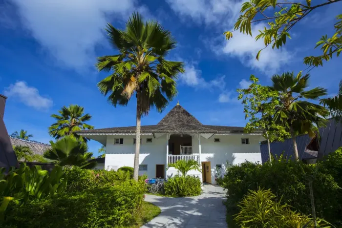 Framed Print : La Digue Island Lodge hotel, La Digue, Seychelles Framed Print : La Digue Island Lodge hotel, La Digue, Seychelles