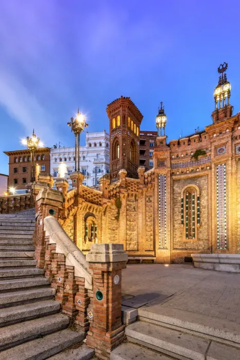 Framed Print : La Escalinata staircase, Teruel, Aragon, Spain Framed Print : La Escalinata staircase, Teruel, Aragon, Spain